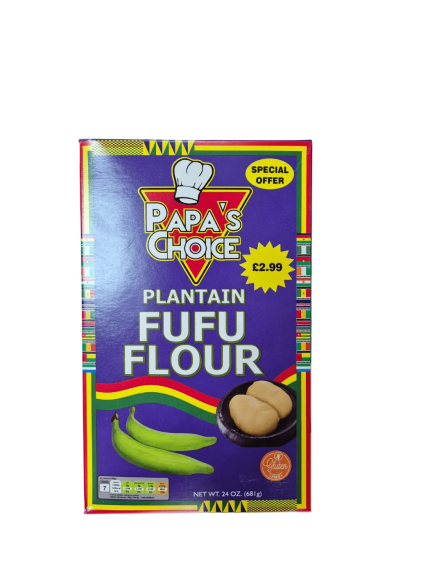 Papa's Choice Plantain Fufu Flour