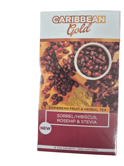 Caribbean Gold Sorrel/Hibiscus (Rosehip & Stevia)