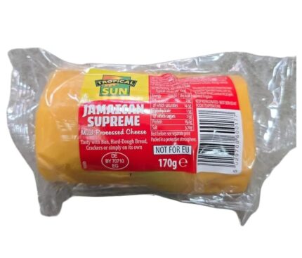 Tropical Sun Jamaican Supreme Mild Processed Cheese, 170g